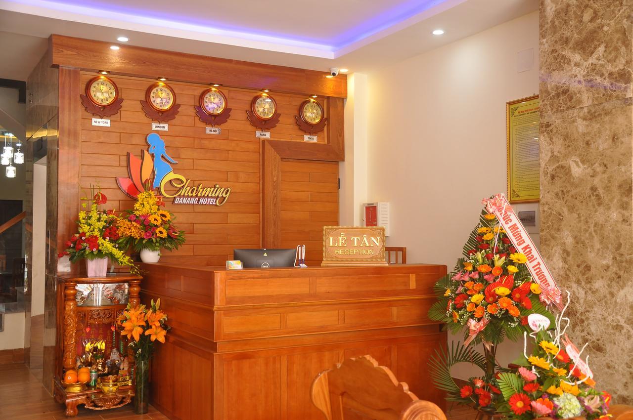Charming Danang Hotel-203 Nguyen Van Thoai المظهر الخارجي الصورة
